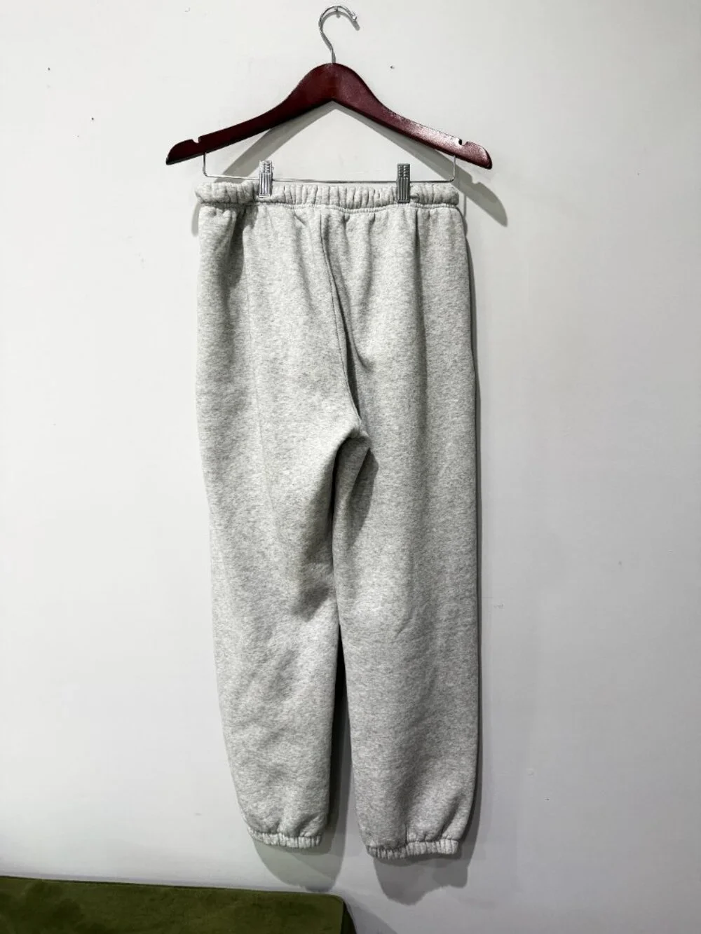 SKIMS Fleece Lounge Men's Relaxed Jogger Light Heather Grey Size S